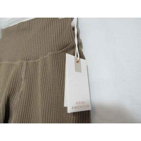 Good American Brown Camel Seamless Compression UV Protection Leggings SZ 1/2 NWT - Picture 4 of 8